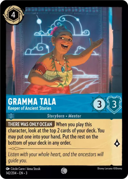 Gramma Tala, Keeper of Ancient Stories (foil)