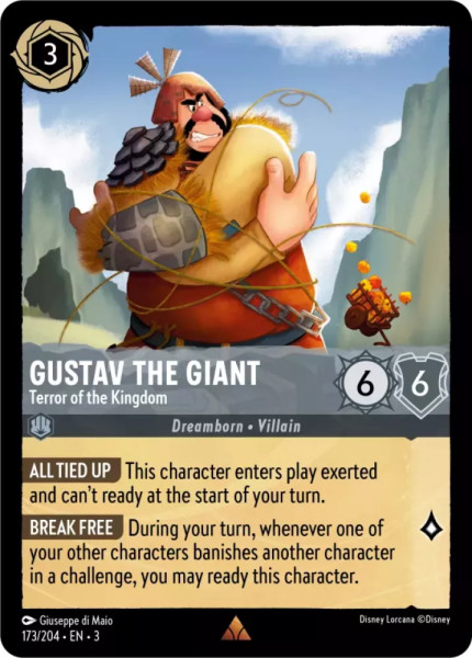 Gustav the Giant, Terror of the Kingdom