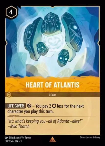 Heart of Atlantis (foil)