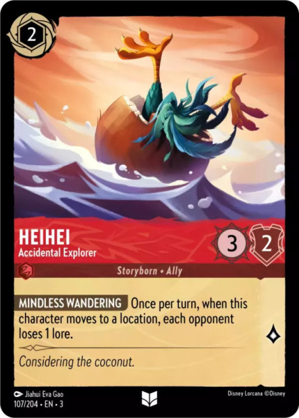 HeiHei, Accidental Explorer (foil)