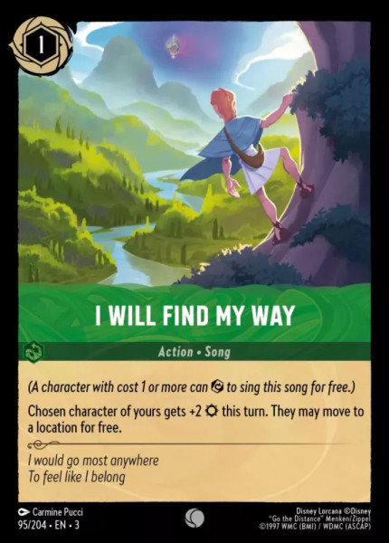 I Will Find My Way (foil)