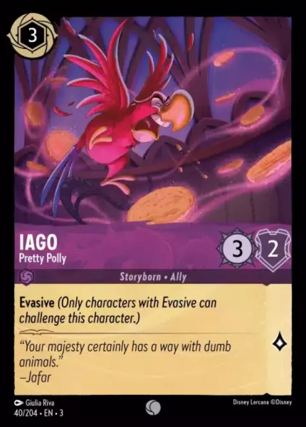 Iago, Pretty Polly (foil)