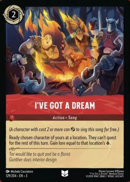 I've Got a Dream (foil)