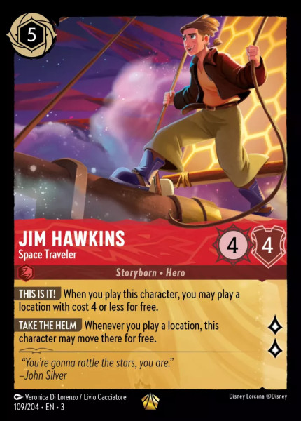 Jim Hawkins, Space Traveler (foil)