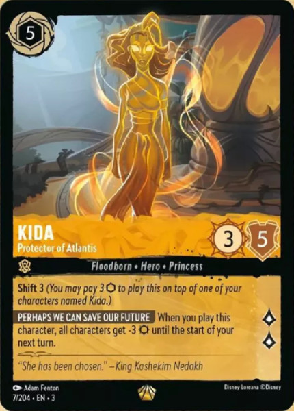 Kida, Protector of Atlantis (foil)