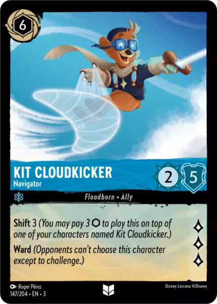 Kit Cloudkicker, Navigator