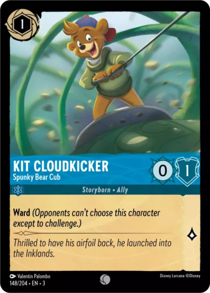 Kit Cloudkicker, Spunky Bear Cub