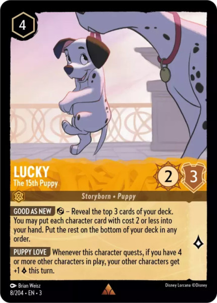 Lucky, The 15th Puppy (foil)