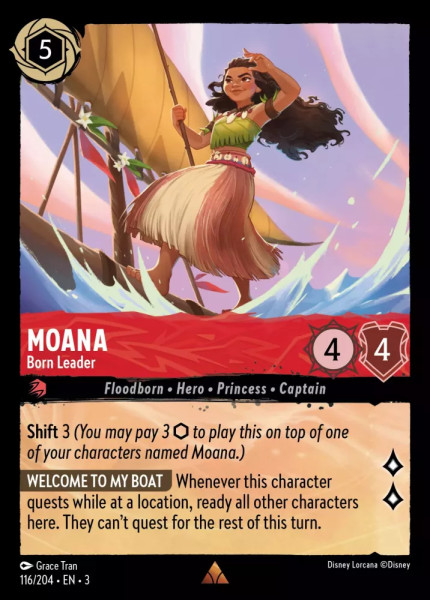 Moana, Born Leader (foil)