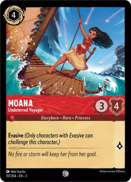 Moana, Undeterred Voyager (foil)