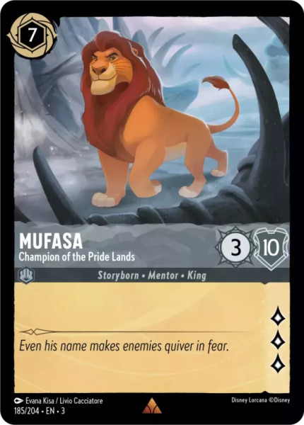 Mufasa, Champion of the Pride Lands (foil)