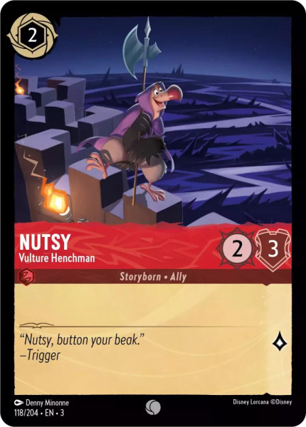 Nutsy, Vulture Henchman (foil)