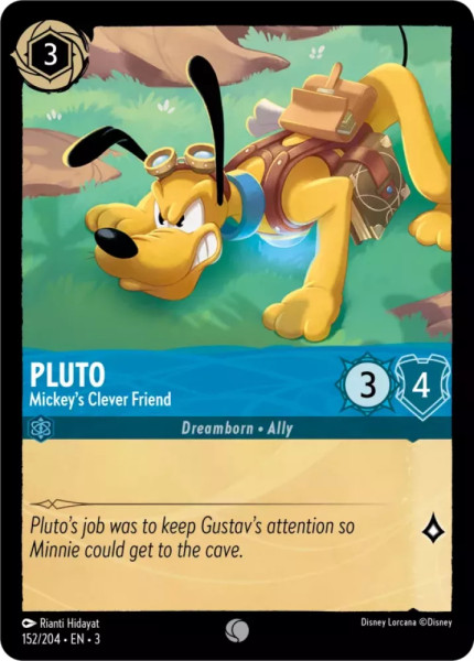 Pluto, Mickey's Clever Friend (foil)