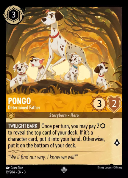 Pongo, Determined Father (foil)