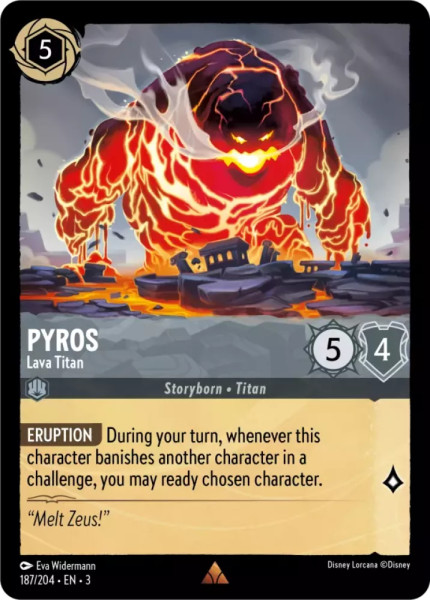 Pyros, Lava Titan (foil)