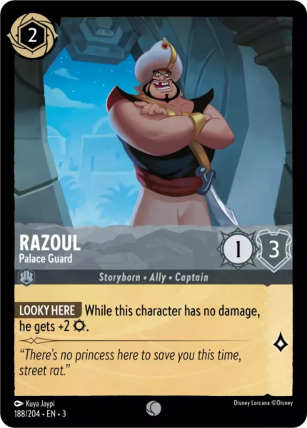 Razoul, Palace Guard