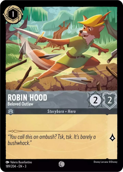 Robin Hood, Beloved Outlaw (foil)