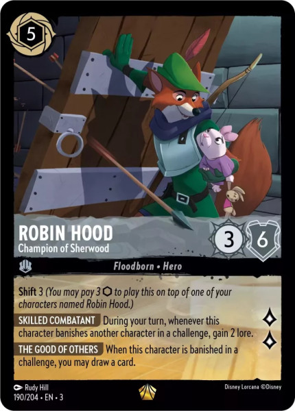 Robin Hood, Champion of Sherwood (foil)