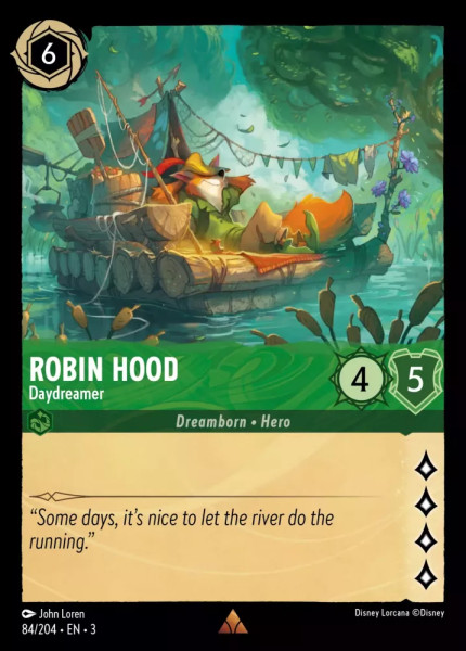 Robin Hood, Daydreamer (foil)