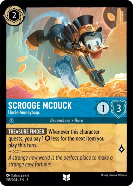 Scrooge McDuck, Uncle Moneybags (foil)