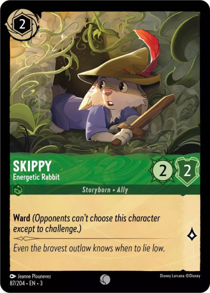 Skippy, Energetic Rabbit (foil)