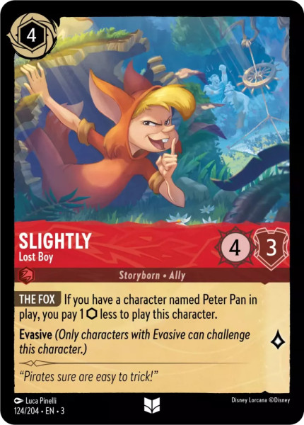 Slightly, Lost Boy (foil)
