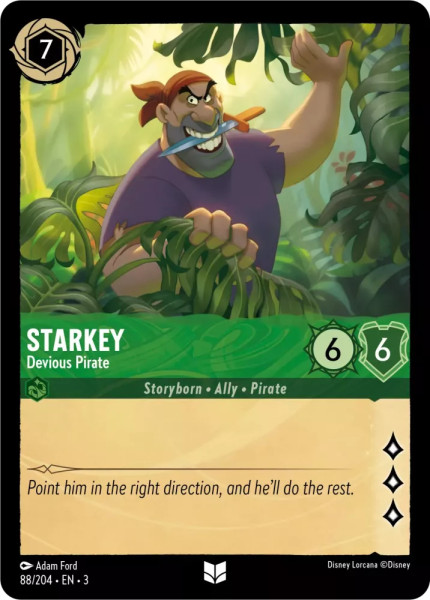 Starkey, Devious Pirate