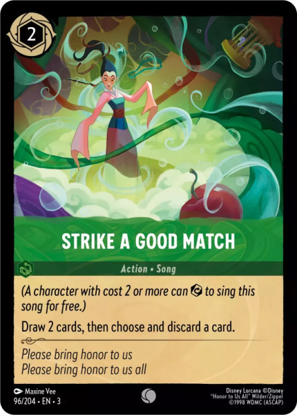 Strike a Good Match (foil)
