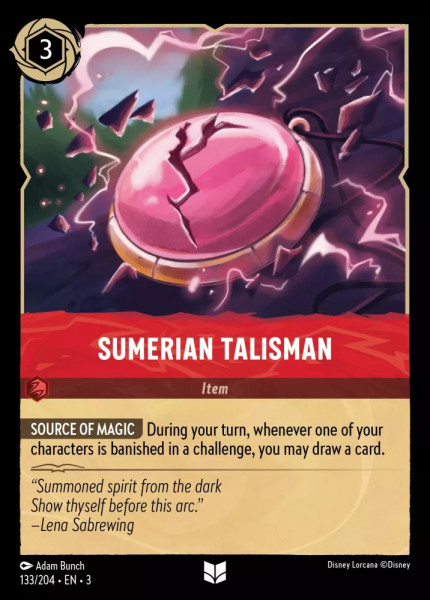 Sumerian Talisman (foil)