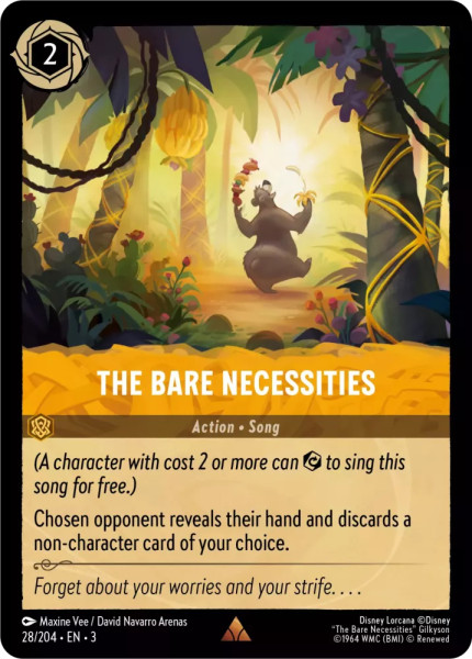 The Bare Necessities (foil)