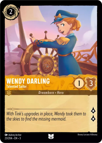 Wendy Darling, Talented Sailor (foil)