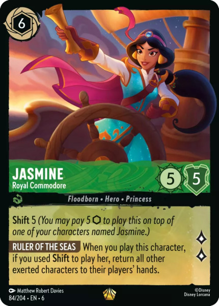 Jasmine, Royal Commodore (foil)