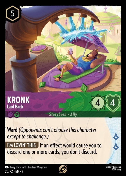 Kronk, Laid Back (foil)
