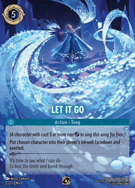 Let It Go (foil) (borderless)