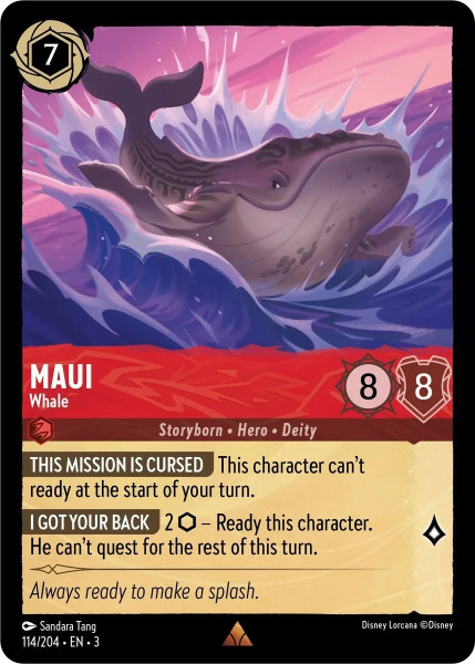 Maui, Whale (foil)