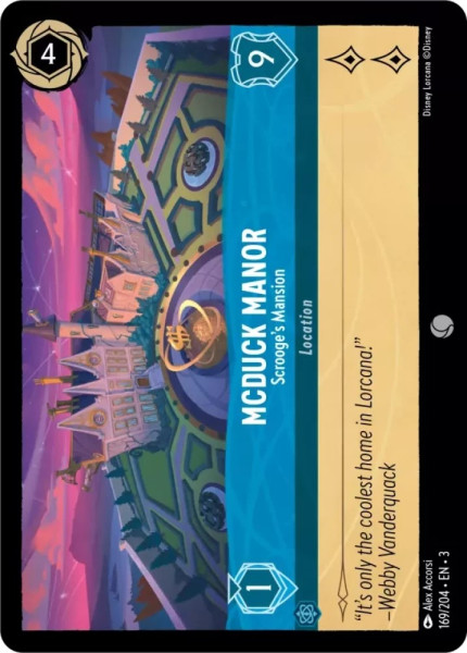 McDuck Manor, Scrooge's Mansion (foil)