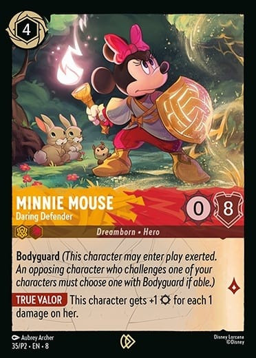 Minnie Mouse, Daring Defender (foil)