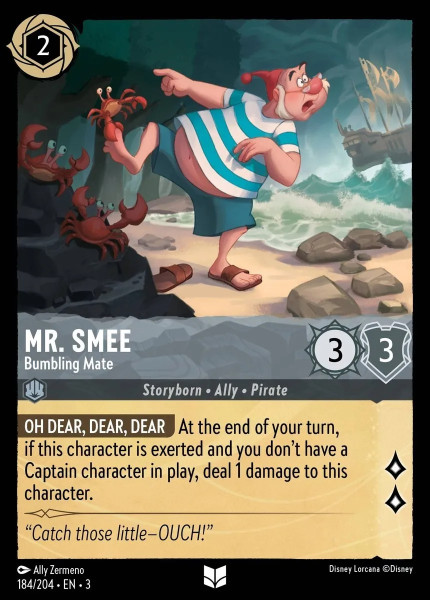 Mr. Smee, Bumbling Mate