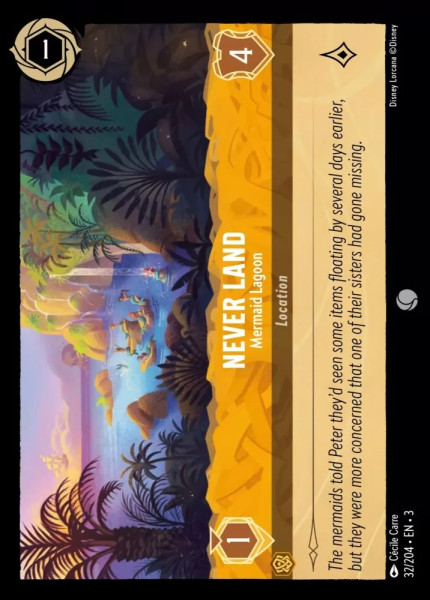 Never Land, Mermaid Lagoon (foil)
