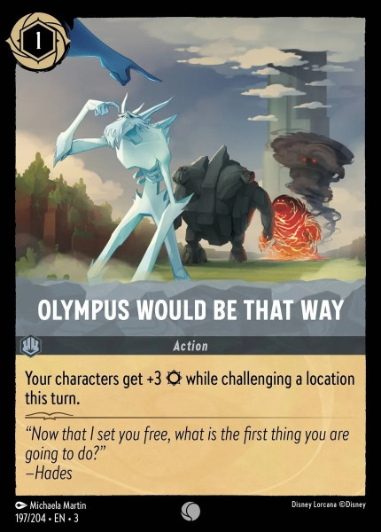 Olympus Would Be That Way (foil)