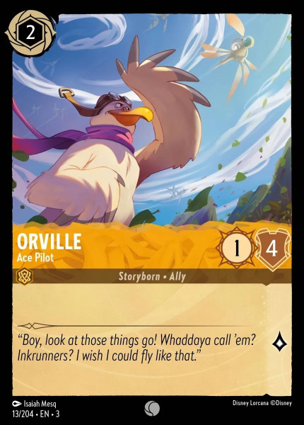 Orville, Ace Pilot (foil)