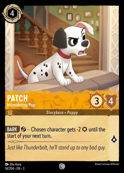 Patch, Intimidating Pup (foil)