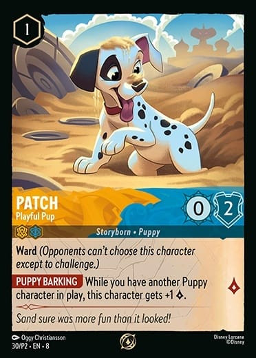 Patch, Playful Pup (foil)