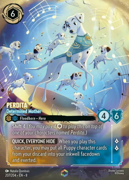 Perdita, Determined Mother (foil) (borderless)