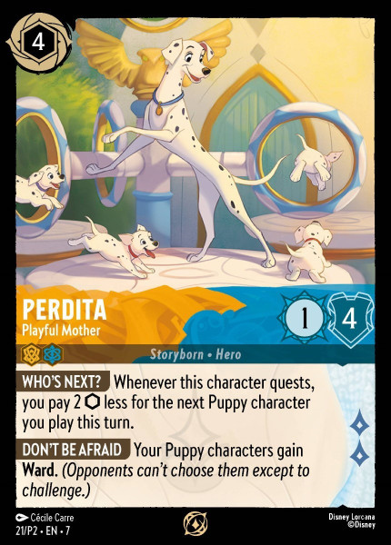 Perdita, Playful Mother (foil)