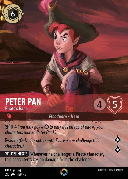 Peter Pan, Pirate's Bane (foil) (borderless)