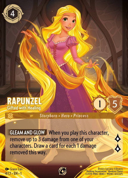 Rapunzel, Gifted with Healing (borderless)