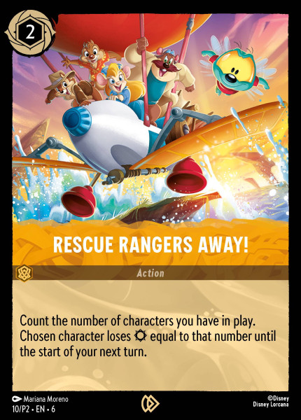 Rescue Rangers Away! (foil)