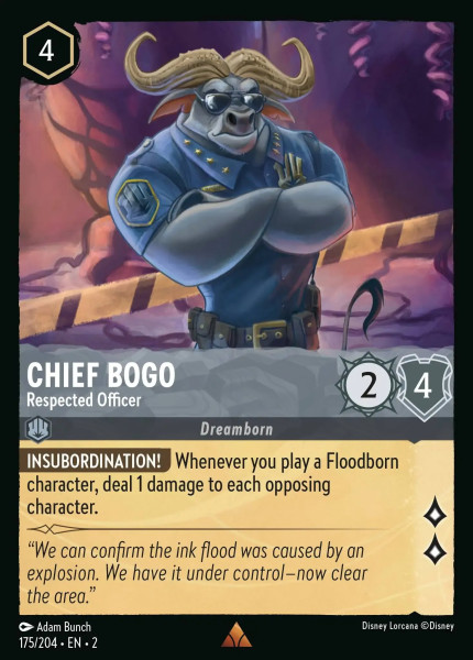 Chief Bogo, Respected Officer