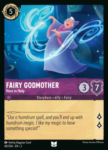 Fairy Godmother, Here to Help